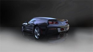 Chevrolet Corvette C7 Performance Exhaust - Dual Rear Exit - CORSA Performance - Valve-Back Xtreme - Black - `14-`19